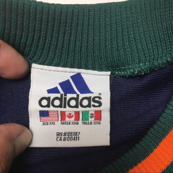 NEWCASTLE UNITED 1997/98 ADIDAS VINTAGE XXL JERSEY - Picture 3 of 8